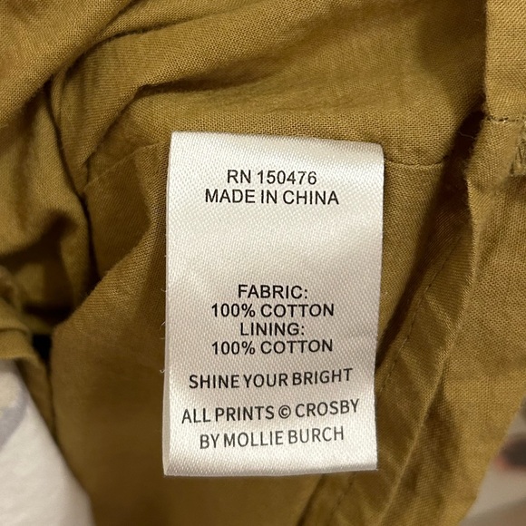 CROSBY by Mollie Burch Isabelle Dress in Meadow Green Floral, Size XS - Picture 10 of 10